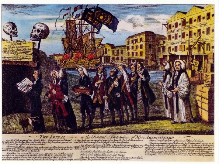 Repealing the Stamp Act 