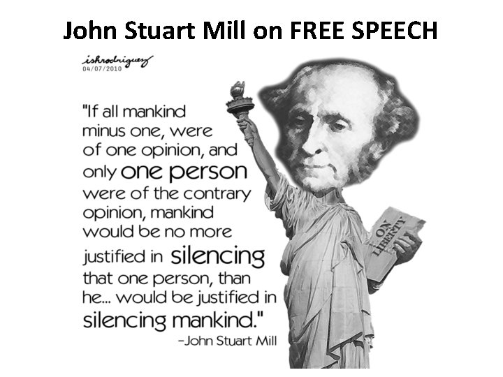 John Stuart Mill on FREE SPEECH 