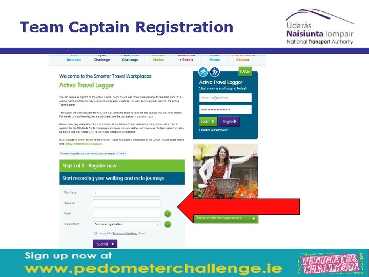 Team Captain Registration 