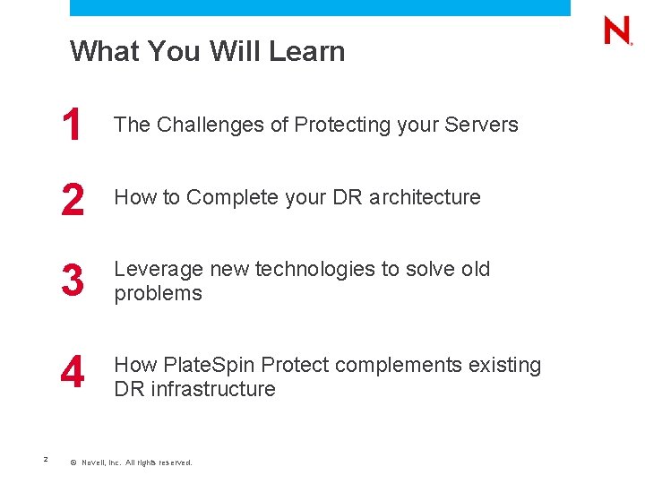What You Will Learn 2 1 The Challenges of Protecting your Servers 2 How