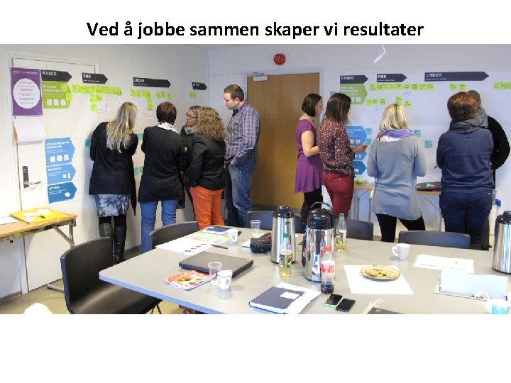 Ved å jobbe sammen skaper vi resultater 