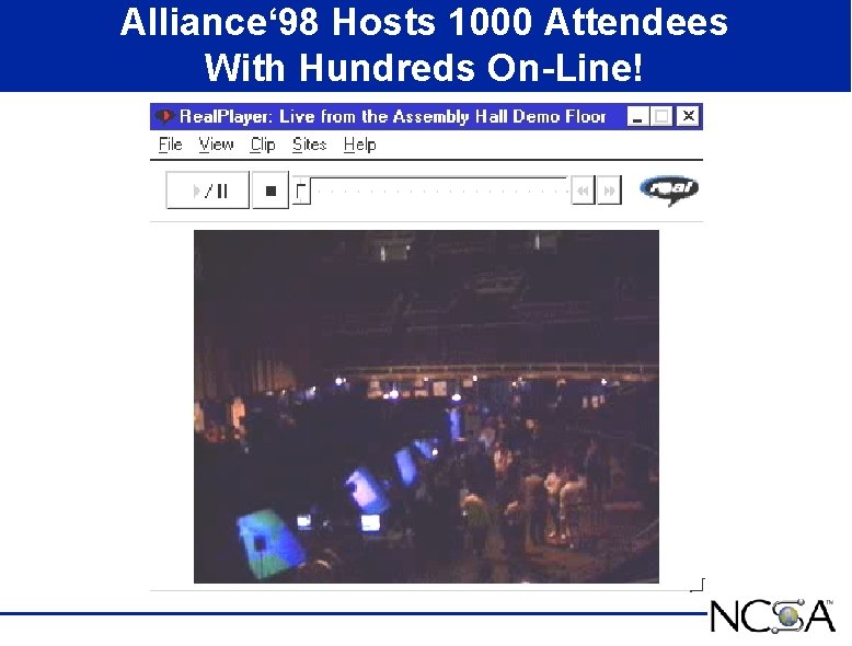 Alliance‘ 98 Hosts 1000 Attendees With Hundreds On-Line! 