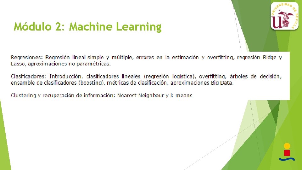 Módulo 2: Machine Learning 