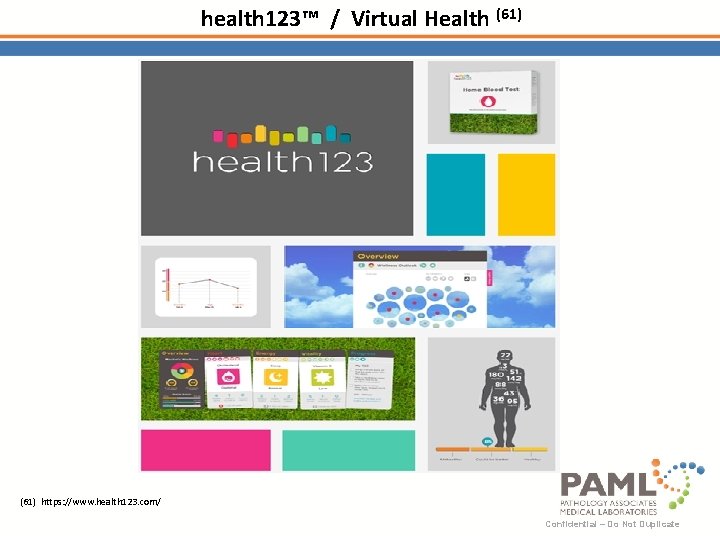 health 123™ / Virtual Health (61) https: //www. health 123. com/ Confidential – Do