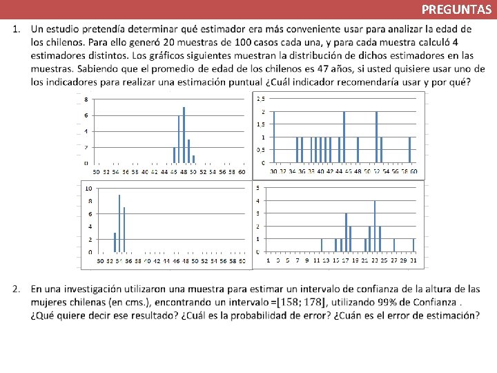 PREGUNTAS • 