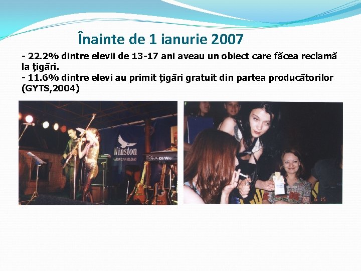 Înainte de 1 ianurie 2007 - 22. 2% dintre elevii de 13 -17 ani