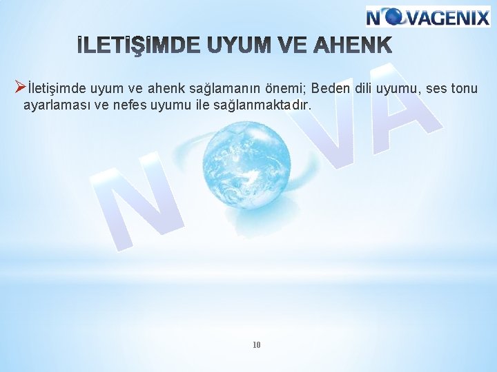 Øİletişimde uyum ve ahenk sağlamanın önemi; Beden dili uyumu, ses tonu ayarlaması ve nefes