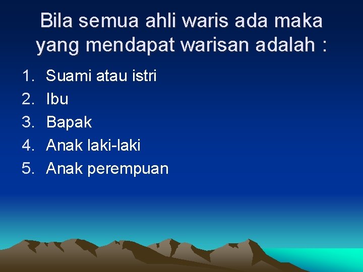 Mawarisfaraid Pengertian Mawaris Harta Peninggalan Yang Diwarisi Oleh