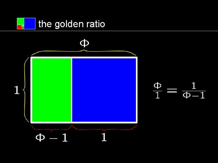 the golden ratio 
