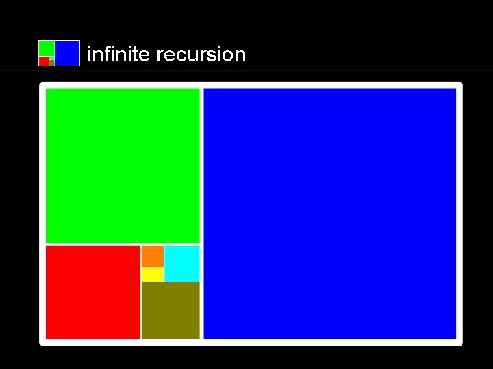 infinite recursion 