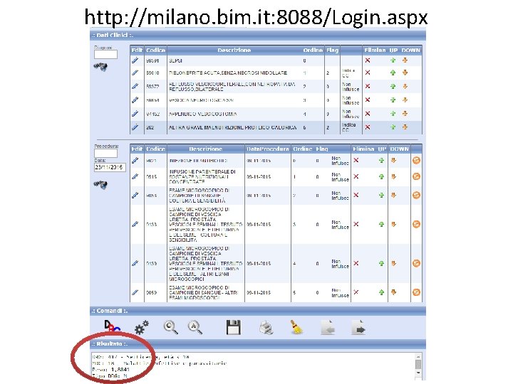 http: //milano. bim. it: 8088/Login. aspx 