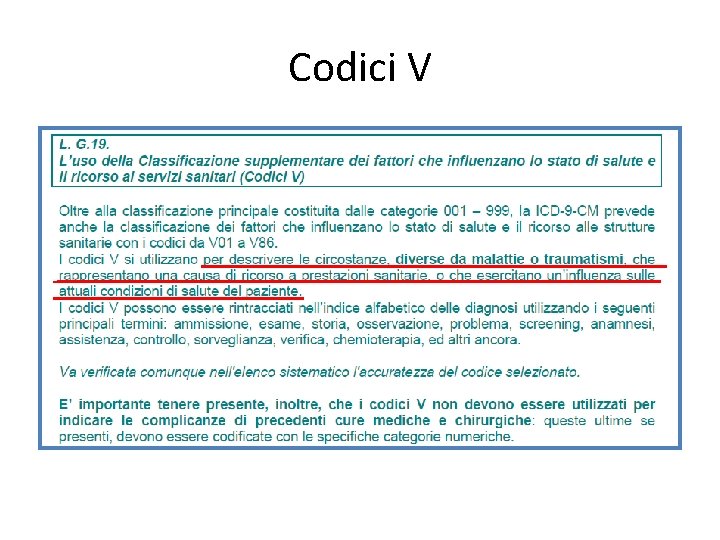 Codici V 