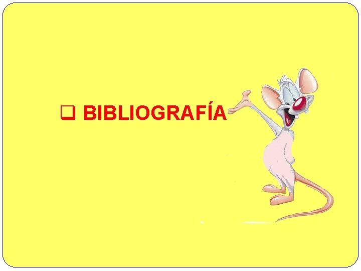 q BIBLIOGRAFÍA 