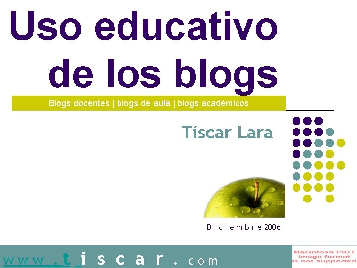 Uso educativo de los blogs Blogs docentes | blogs de aula | blogs académicos