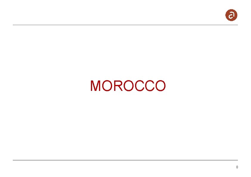 MOROCCO 8 