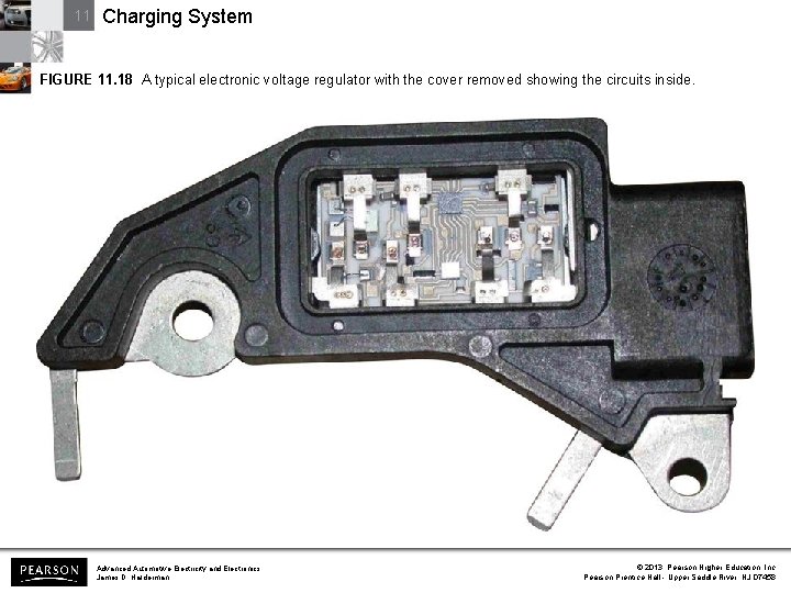 11 Charging System FIGURE 11. 18 A typical electronic voltage regulator with the cover