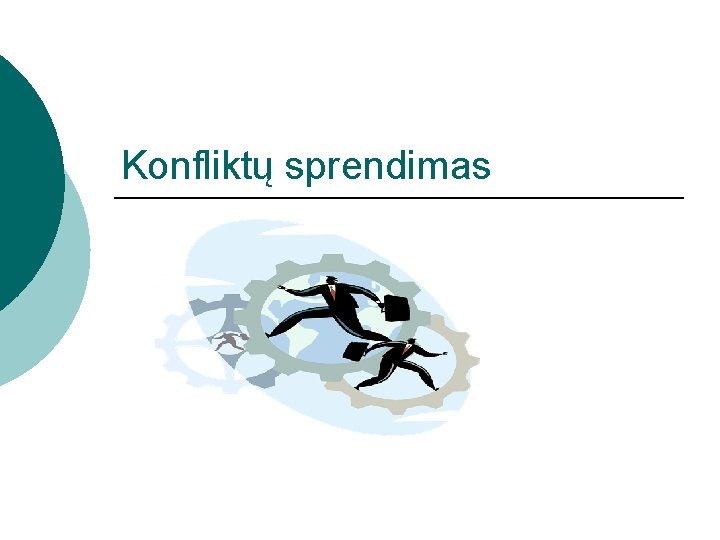 Konfliktų sprendimas 