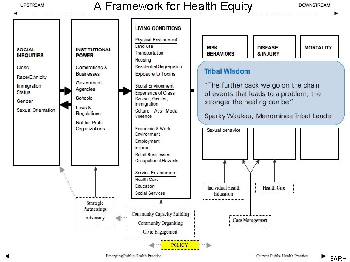 A Framework for Health Equity BARHII 