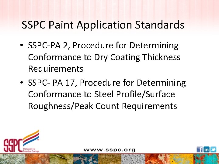 SSPC Paint Application Standards • SSPC-PA 2, Procedure for Determining Conformance to Dry Coating