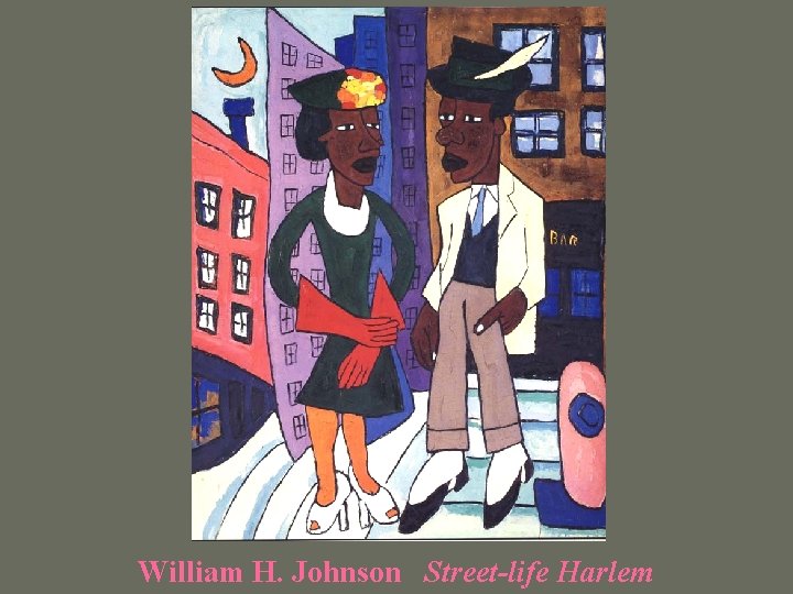 William H. Johnson Street-life Harlem 