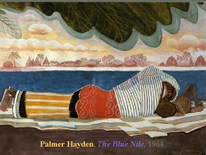 Palmer Hayden, The Blue Nile, 1964 