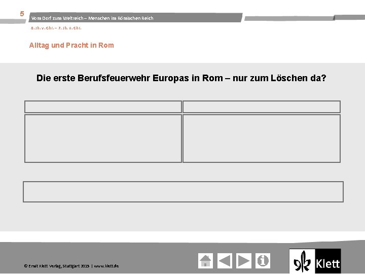 5 Vom Dorf zum Weltreich – Menschen im Römischen Reich 8. Jh. v. Chr.