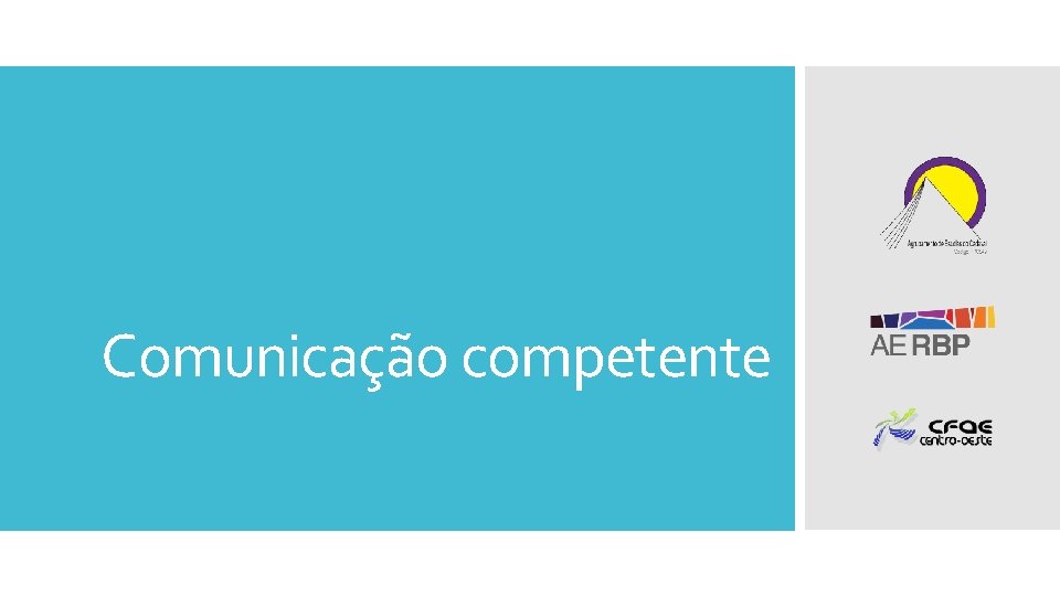 Comunicação competente 