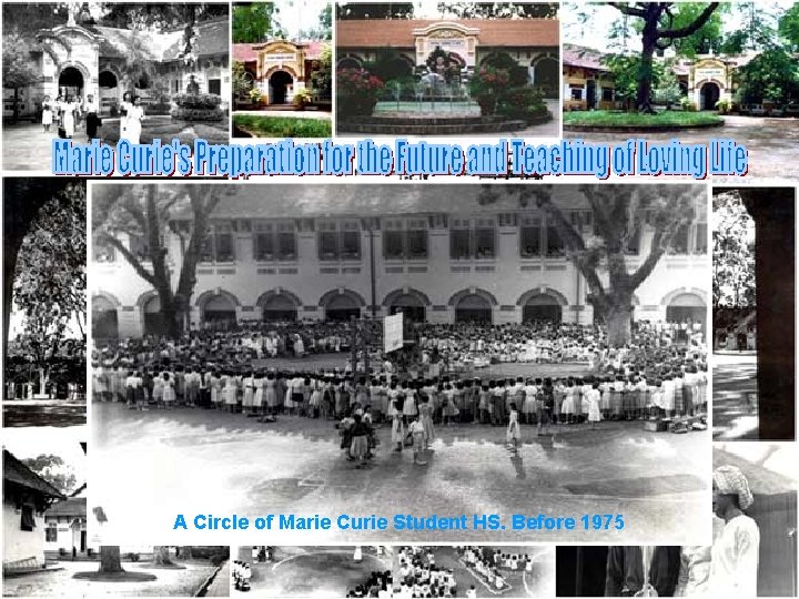 We are the Young Lady Vietnamese A Circle of Marie Curie Student HS. Before