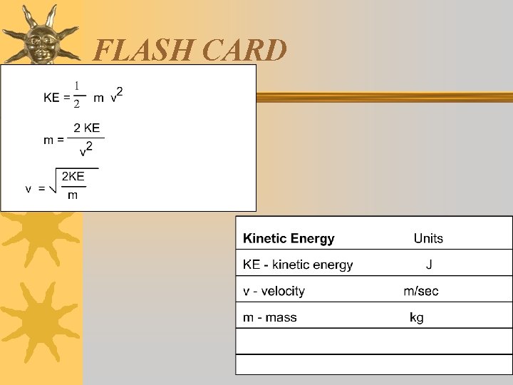 FLASH CARD 