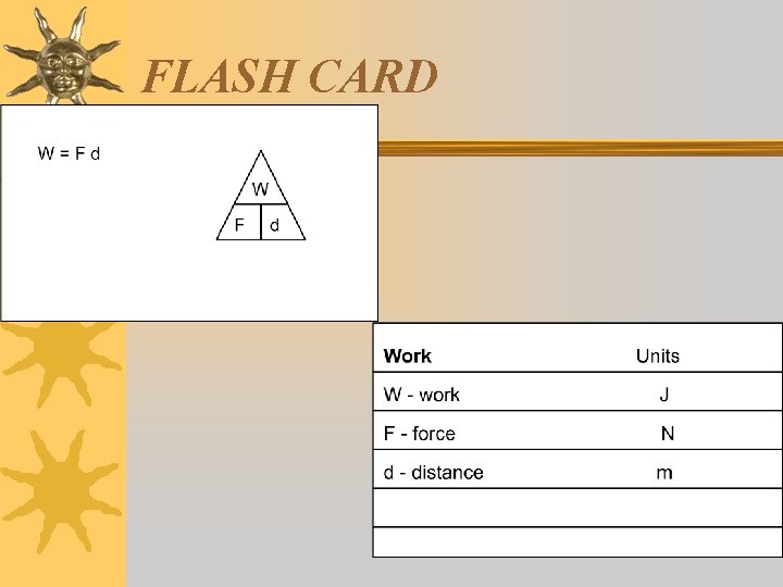 FLASH CARD 