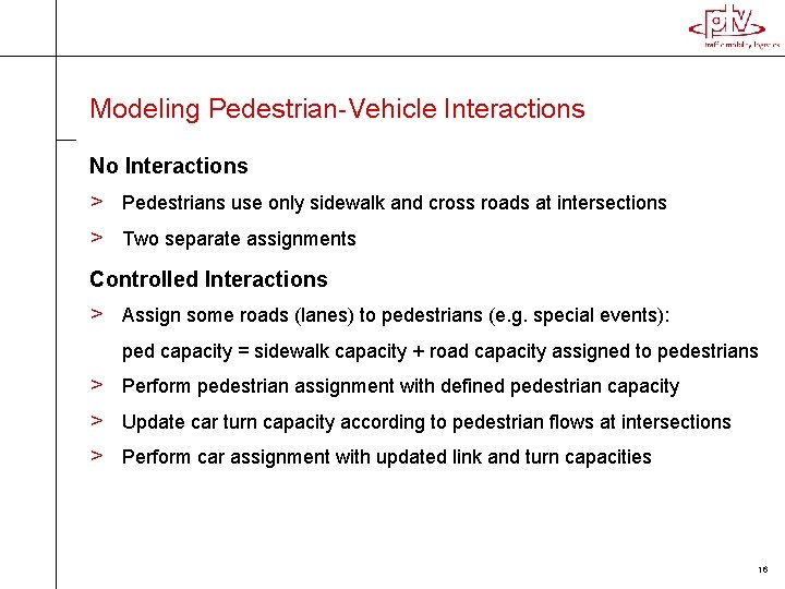 Modeling Pedestrian-Vehicle Interactions No Interactions > Pedestrians use only sidewalk and cross roads at Modeling Pedestrian-Vehicle Interactions No Interactions > Pedestrians use only sidewalk and cross roads at