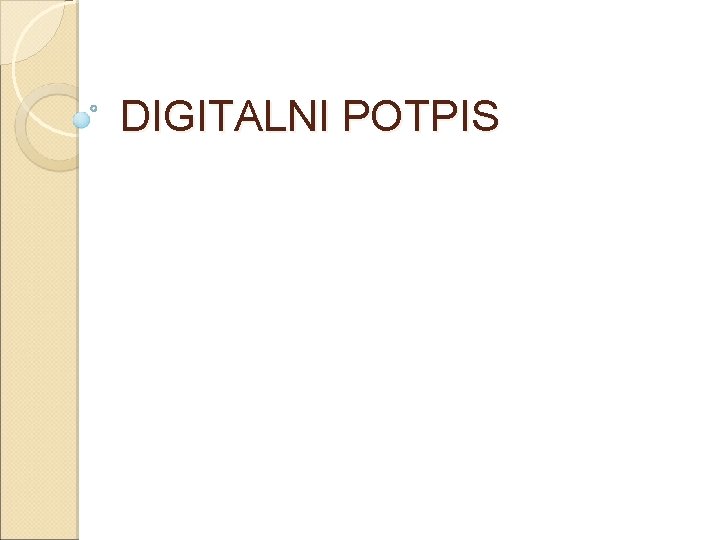 DIGITALNI POTPIS 