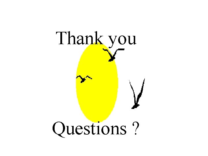 Thank you Questions ? 