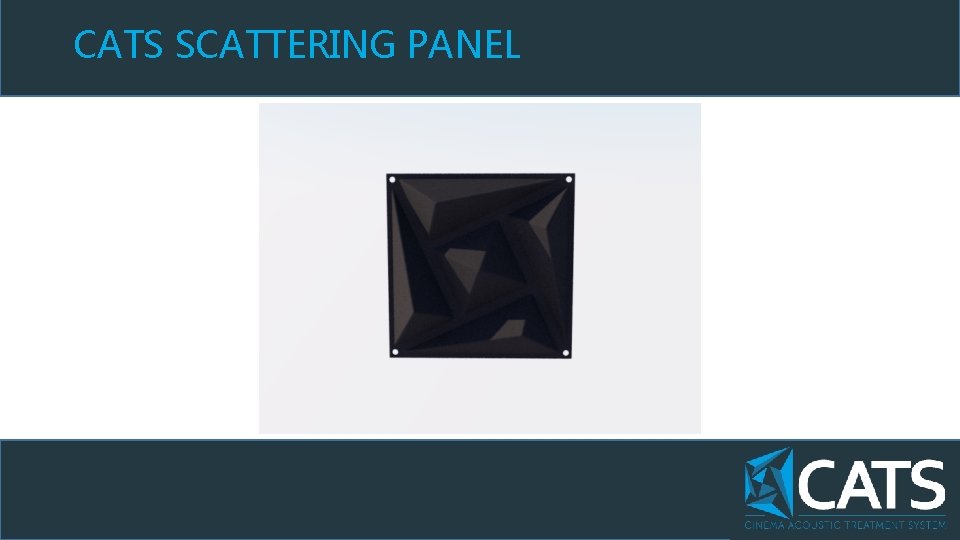 CATS SCATTERING PANEL 