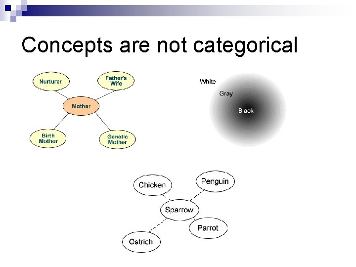 Concepts are not categorical 