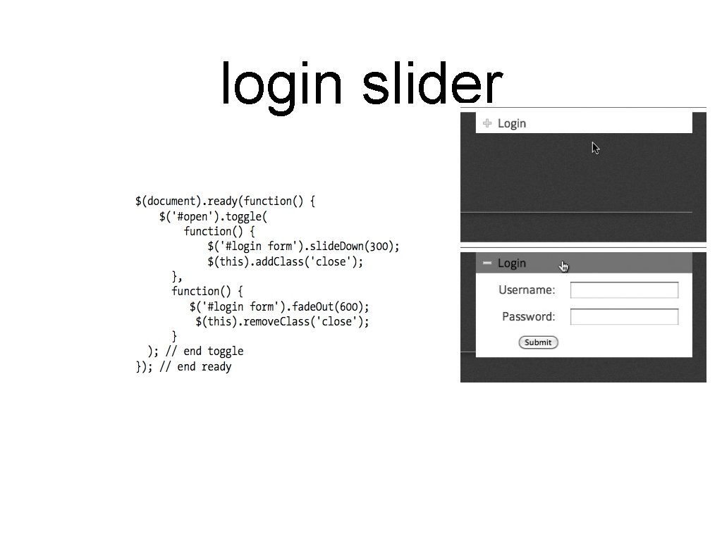 login slider 