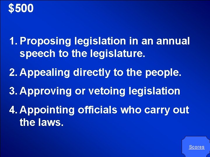 © Mark E. Damon - All Rights Reserved $500 1. Proposing legislation in an © Mark E. Damon - All Rights Reserved $500 1. Proposing legislation in an