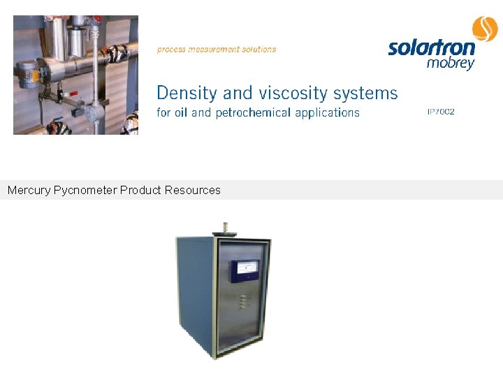  Mercury Pycnometer Product Resources 