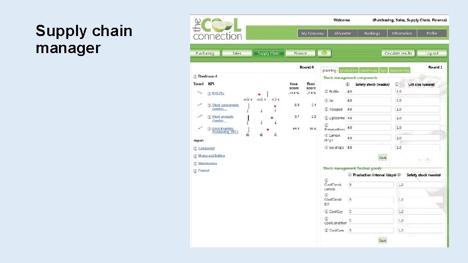 Supply chain manager 