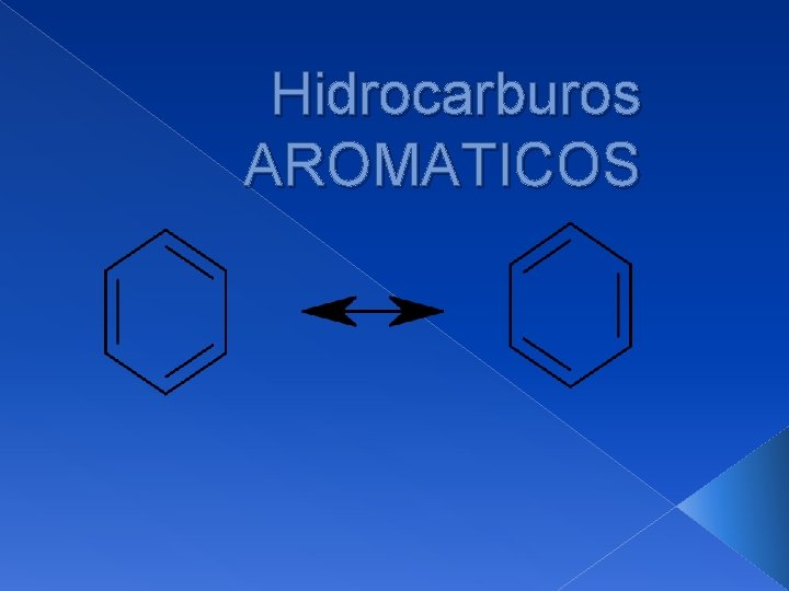 Hidrocarburos AROMATICOS 