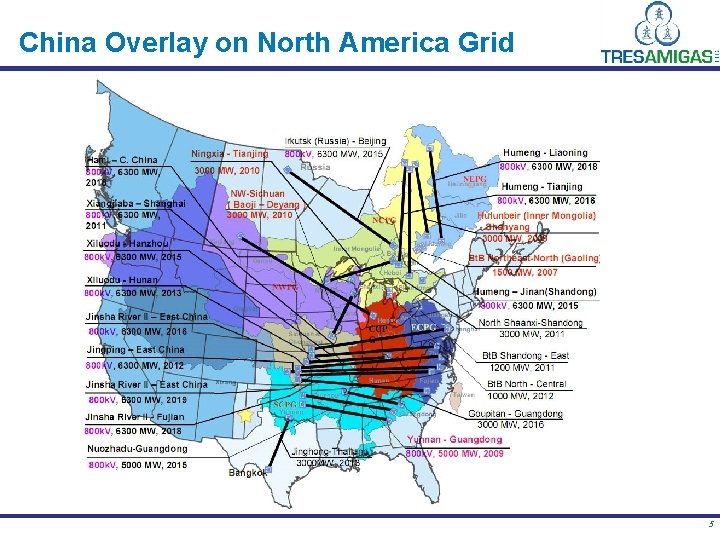 China Overlay on North America Grid 5 