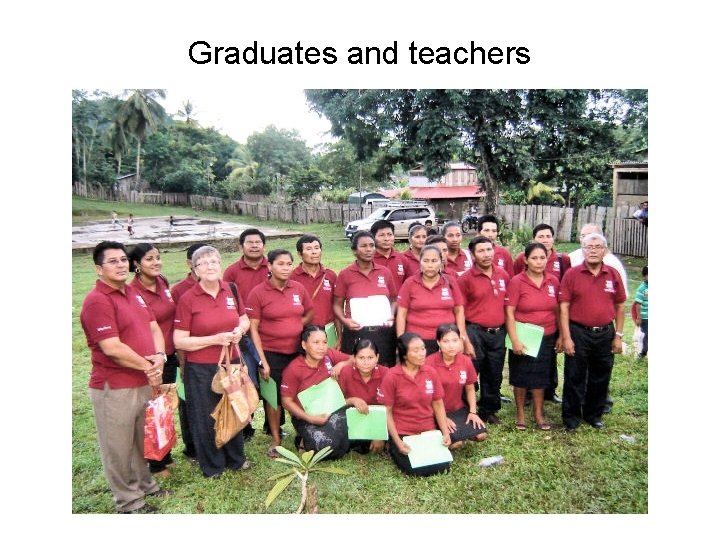 Graduates and teachers 