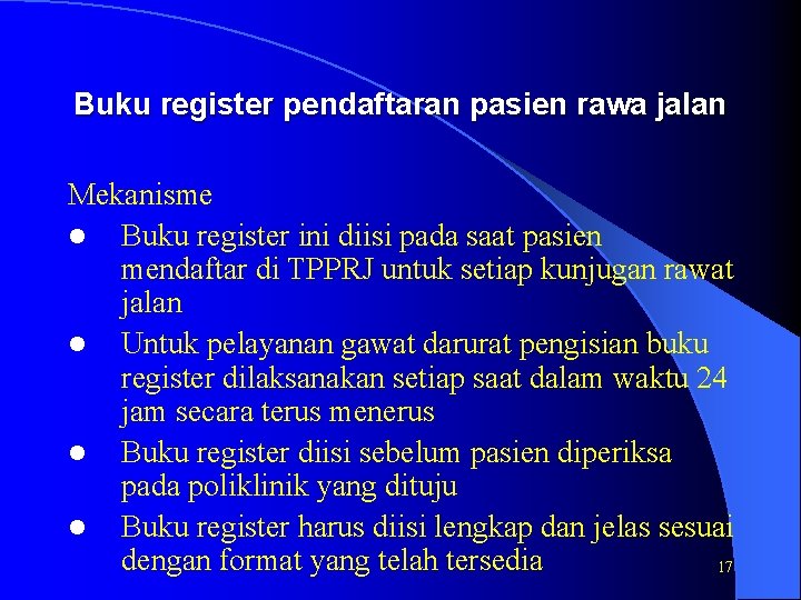 INDEK DAN REGISTER 1 Indeks Pengertian umum Merupakan