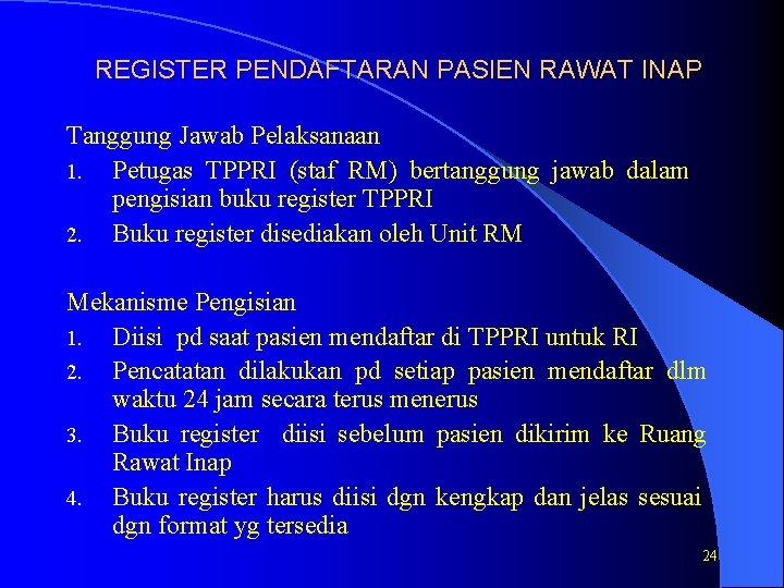 INDEK DAN REGISTER 1 Indeks Pengertian umum Merupakan