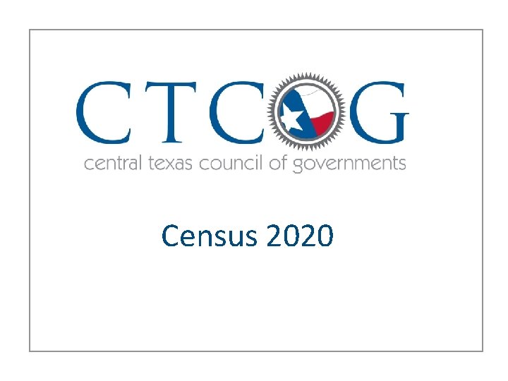 Census 2020 