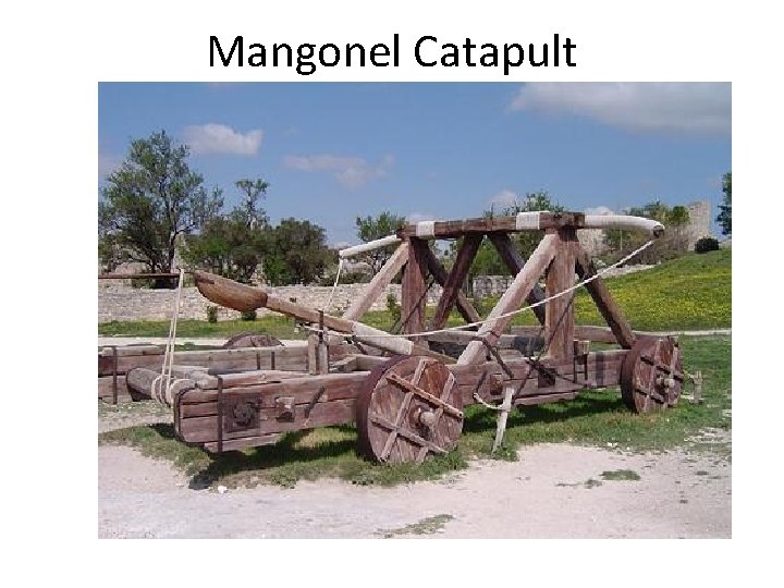 Mangonel Catapult 