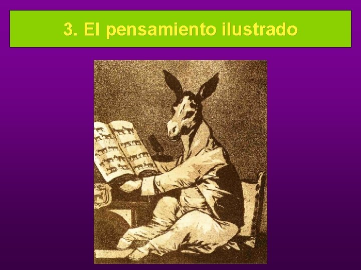 3. El pensamiento ilustrado 