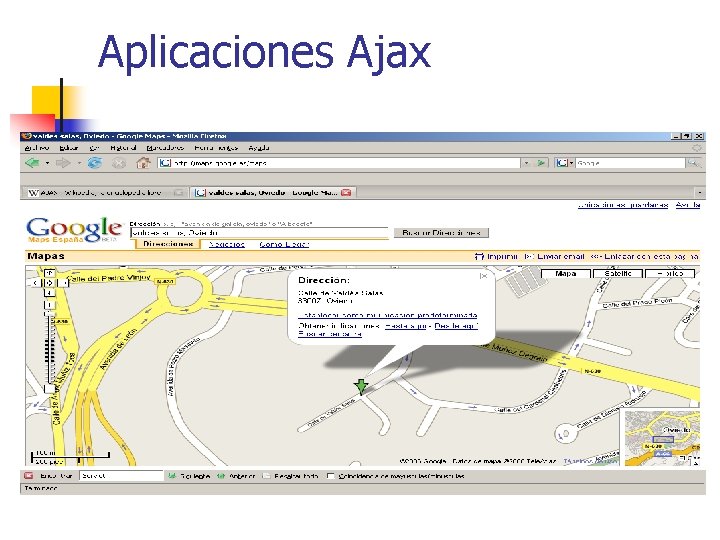 Aplicaciones Ajax 