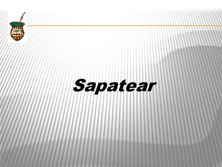 Sapatear 