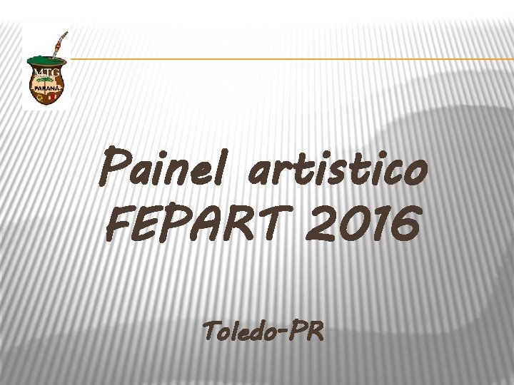 Painel artistico FEPART 2016 Toledo-PR 